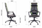 Кресло Everprof Trio Black TM ткань черный
