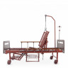 Кровать механическая MED-MOS YG-5 (ЛДСП венге, 13 секций, матрас, уголки, ТУ, столик, ванночка, БП, К)