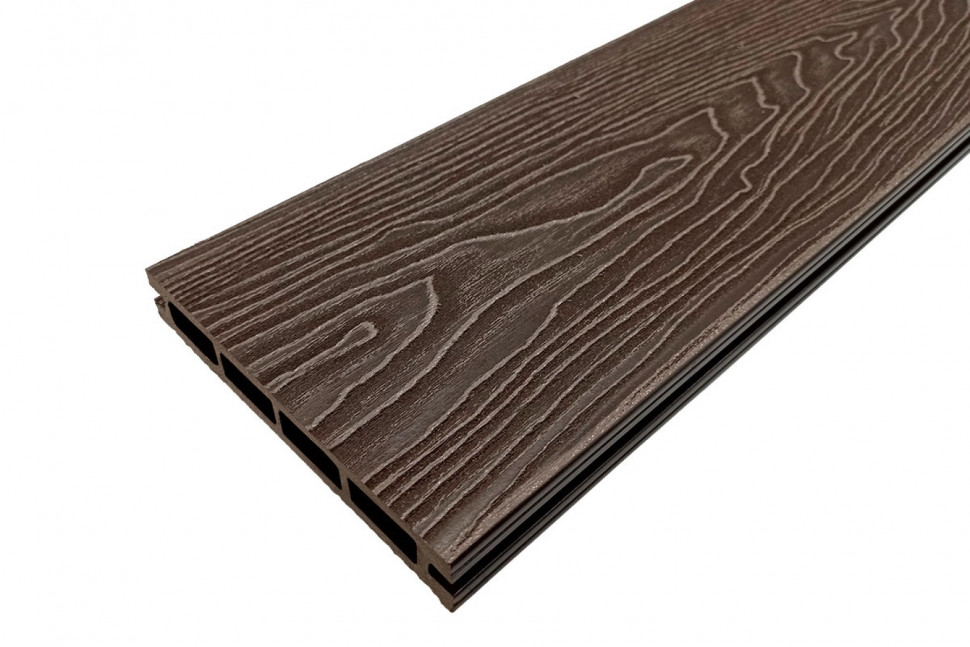 Террасная доска NauticPrime (Light) Esthetic Wood, 145*22*6000мм, венге, П8