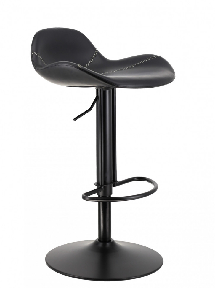 Стул барный Everprof Glory Экокожа Черный